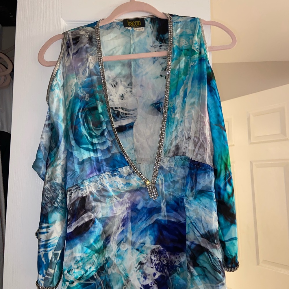 Baccio silk top